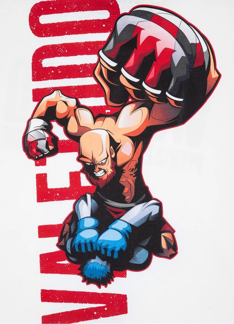 PIT BULL KOSZULKA CHAMPIONS VALE TUDO WHITE