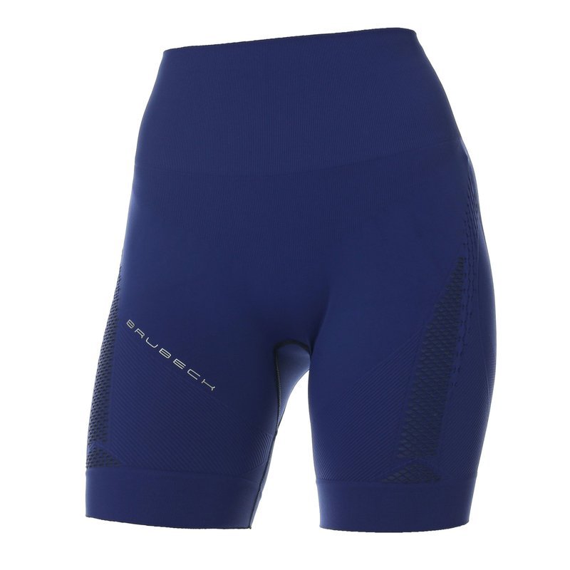 BRUBECK SZORTY DAMSKIE ATHLETIC GYM LB10440 BLUE