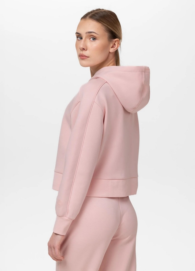 PIT BULL BLUZA Z KAPTUREM DISCOVERY STREWBERRY CREAM