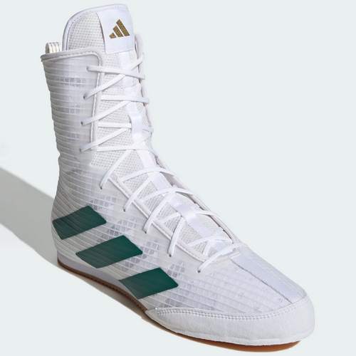ADIDAS BUTY BOKSERSKIE BOX HOG 4 WHITE/GREEN