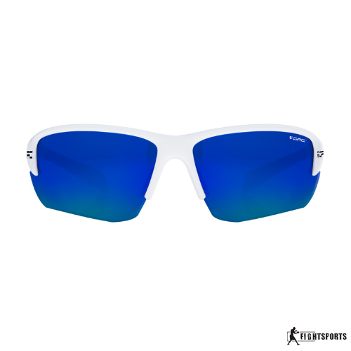 OPC OKULARY PRZECIWSŁONECZNE PRO BIKE 01 WHITE GREEN BLUE REVO