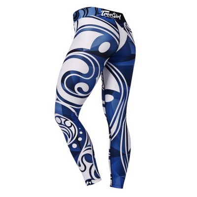 TREC LEGGINSY TrecGirl 009 blue