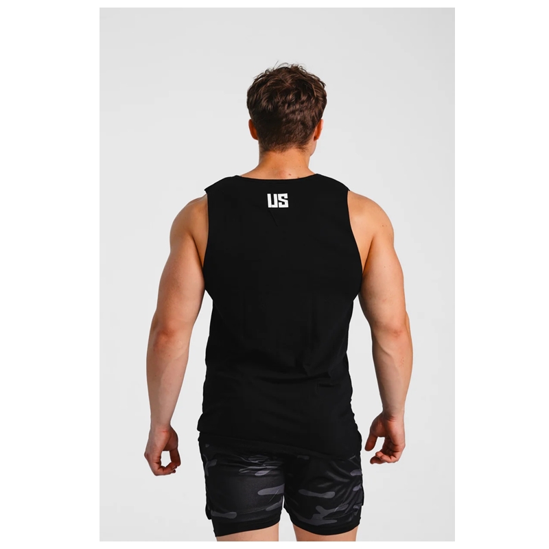 MAKE US STRONG TANK TOP DENVER OPEN BLACK