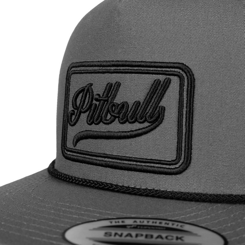 PIT BULL CZAPKA Z DASZKIEM PITBULL ORIGINAL 1989 GREY
