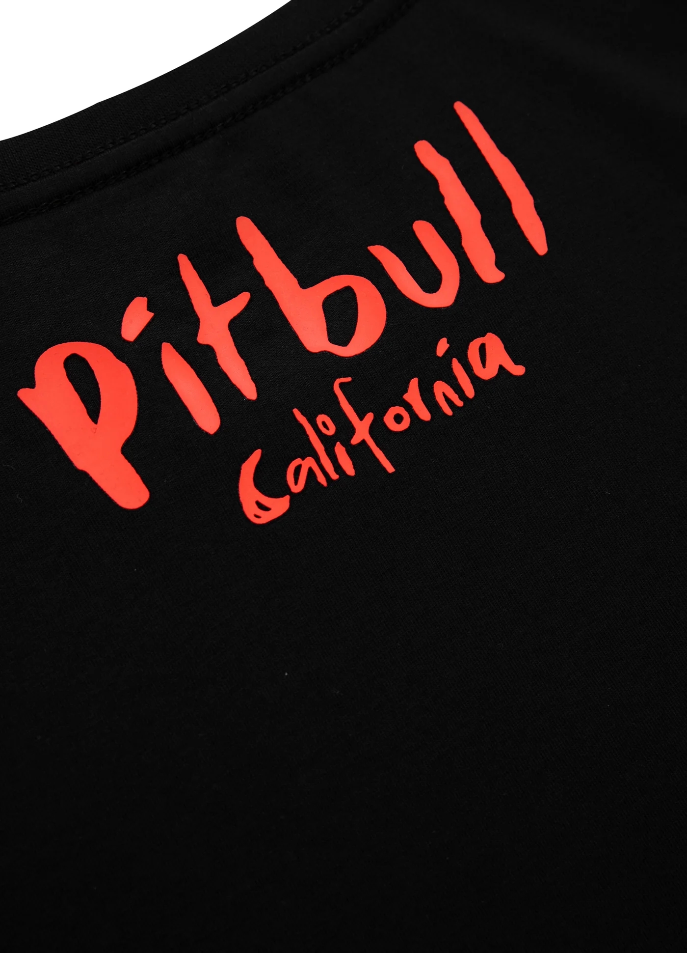 PIT BULL KOSZULKA DAMSKA WATERCOLOR CZARNA