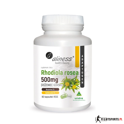 ALINESS RHODIOLA ROSEA (Różeniec Górski) 500mg 60 kapsułek