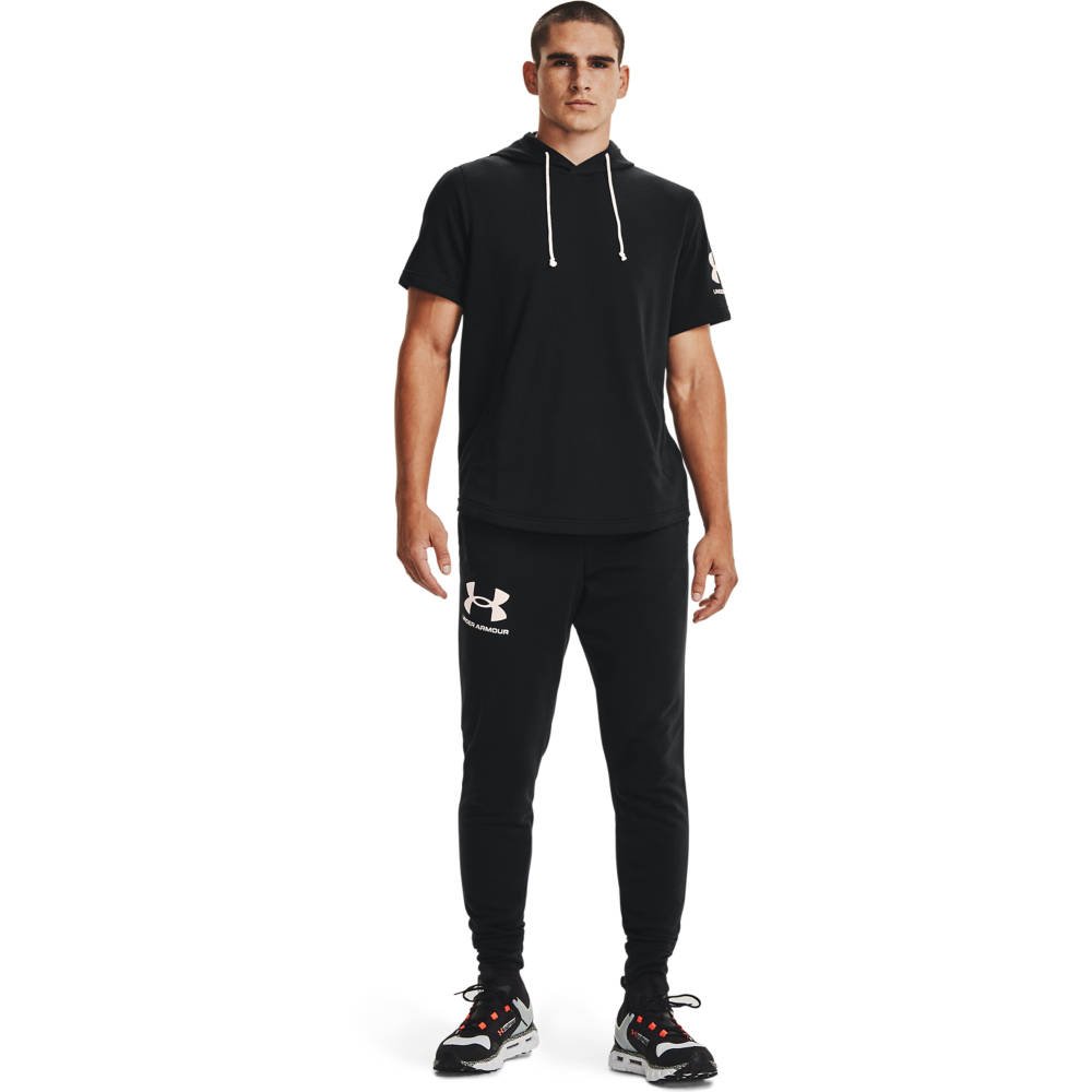 UNDER ARMOUR SPODNIE DRESOWE RIVAL TERRY JOGGER 001