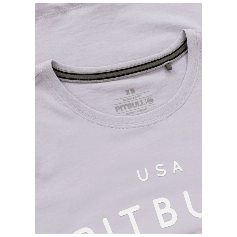 PIT BULL KOSZULKA DAMSKA USA CAL LILA