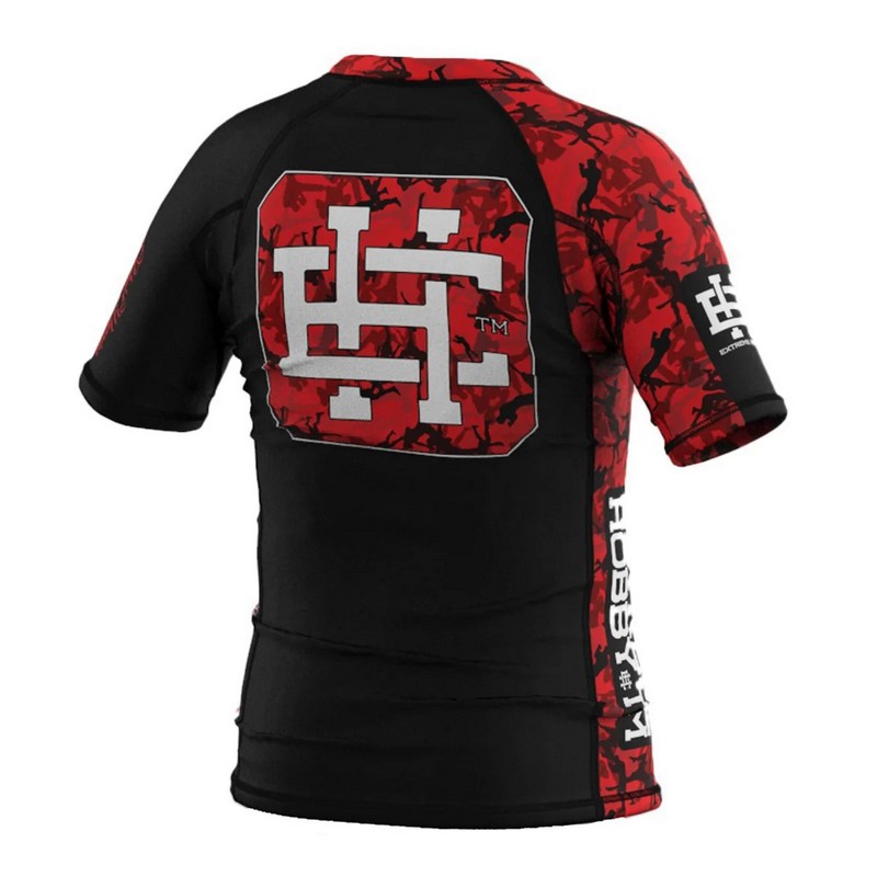 EXTREME HOBBY RASHGUARD KOSZULKA KIDS RED WARRIOR