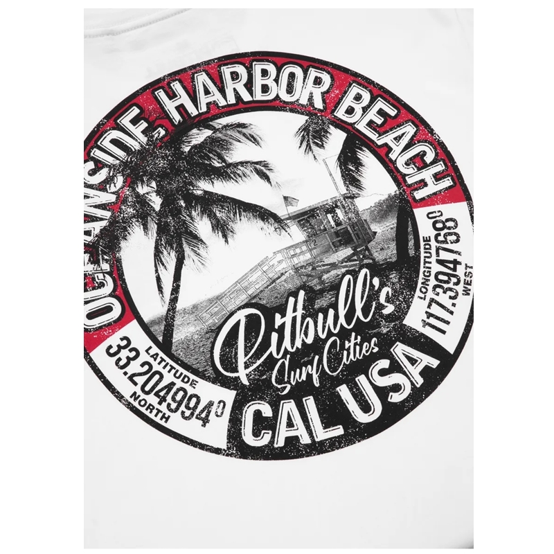 PIT BULL KOSZULKA OCEANSIDE WHITE