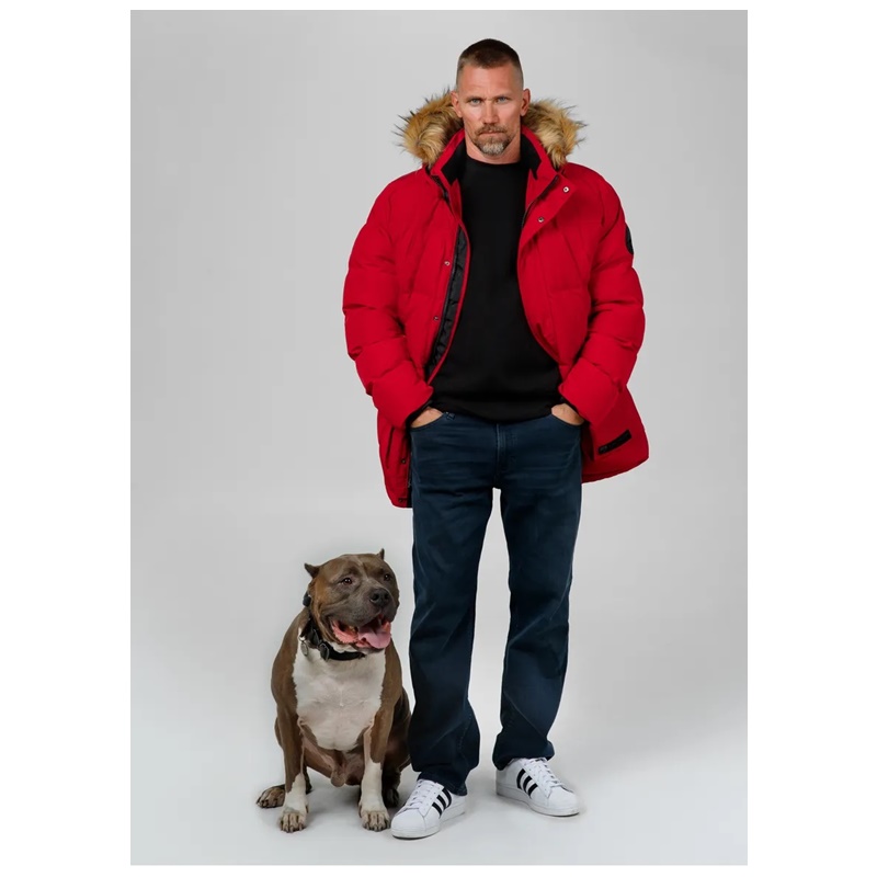 PIT BULL KURTKA FOREST RED