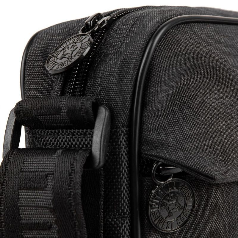 PIT BULL SASZETKA TOREBKA NA RAMIĘ HILLTOP BLACK WHITE