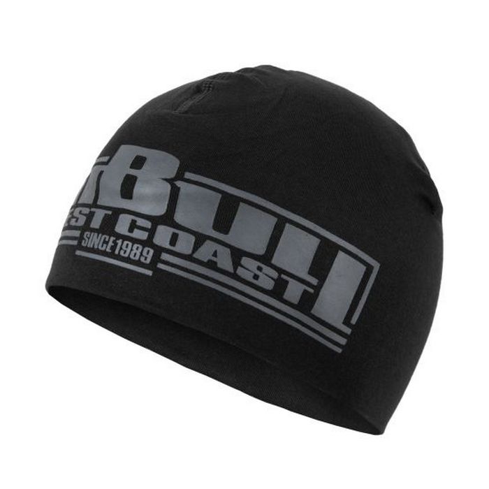 PIT BULL CZAPKA CIENKA CLASSIC BOXING BLACK/BLACK