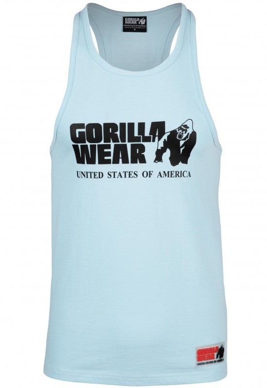 GORILLA WEAR TANK TOP CLASSIC LIGHT BLUE