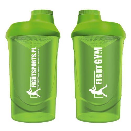 FIGHTSPORTS X FIGHTGYM SHAKER 600ml GREEN