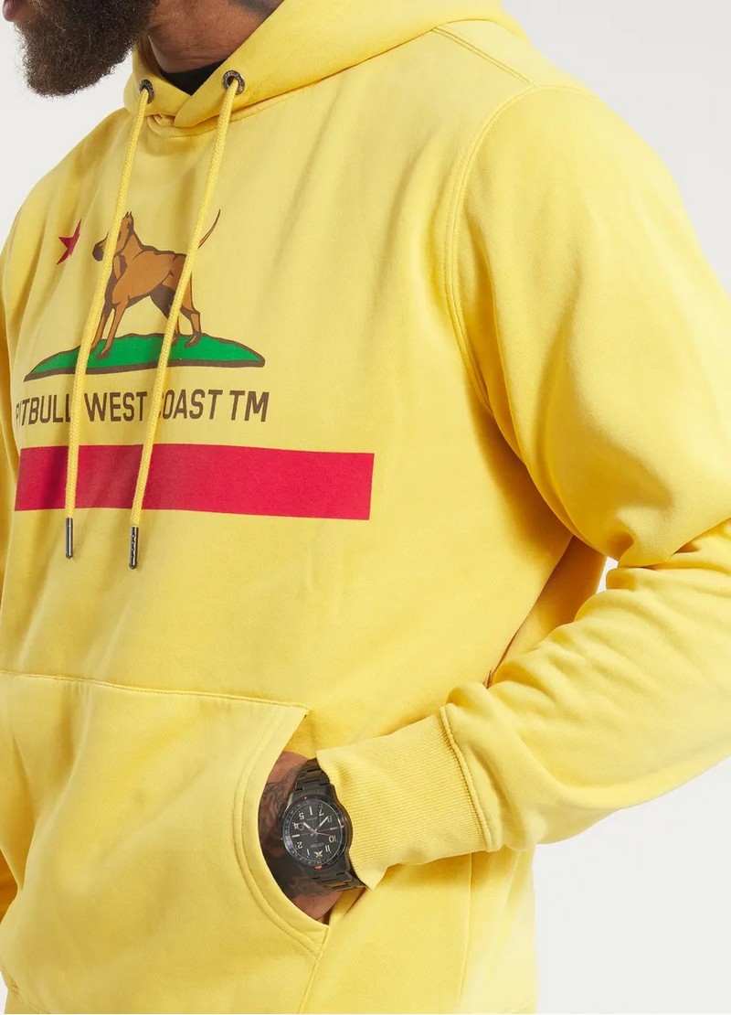 PIT BULL BLUZA Z KAPTUREM CALIFORNIA FLAG