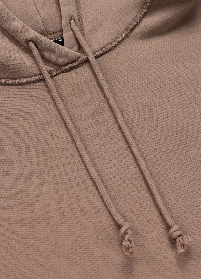 PIT BULL BLUZA WASHED LOVIA CHOCOLATE MOUSSE