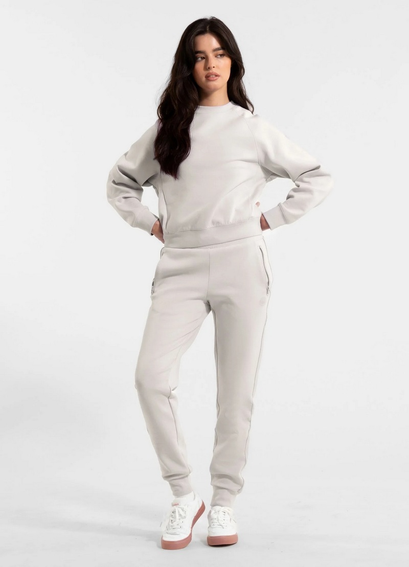 PIT BULL BLUZA DISCOVERY CREWNECK OFF WHITE