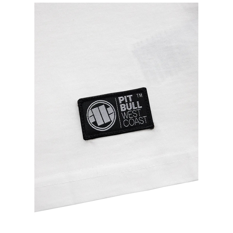 PIT BULL KOSZULKA ORANGE DOG WHITE