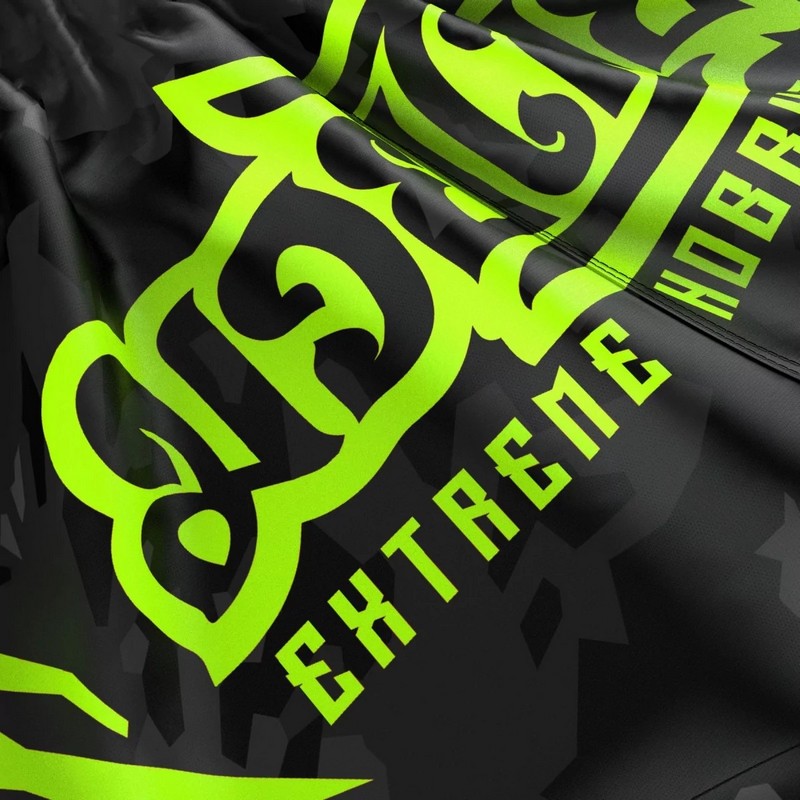 EXTREME HOBBY SZORTY MUAY THAI BLACK PANTHER