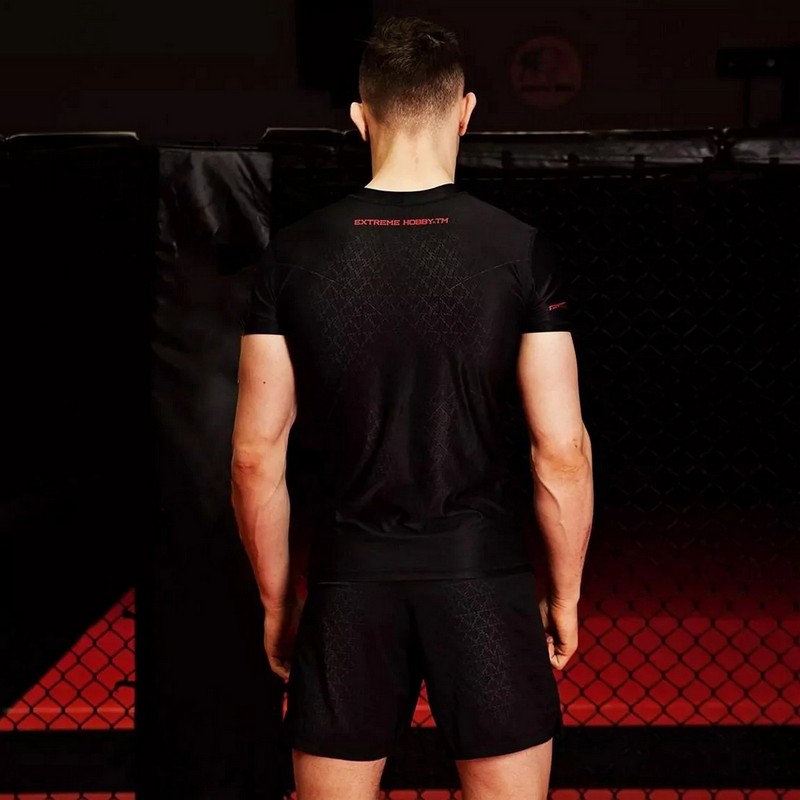 EXTREME HOBBY KOSZULKA RASHGUARD BLACK ARMOUR