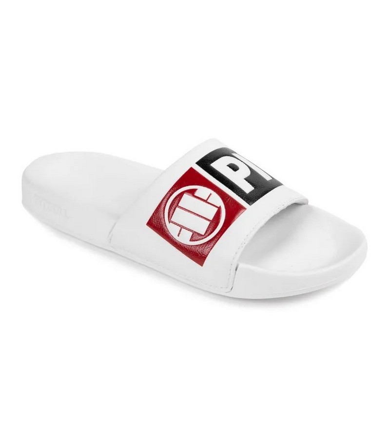 PIT BULL KLAPKI HILLTOP WHITE