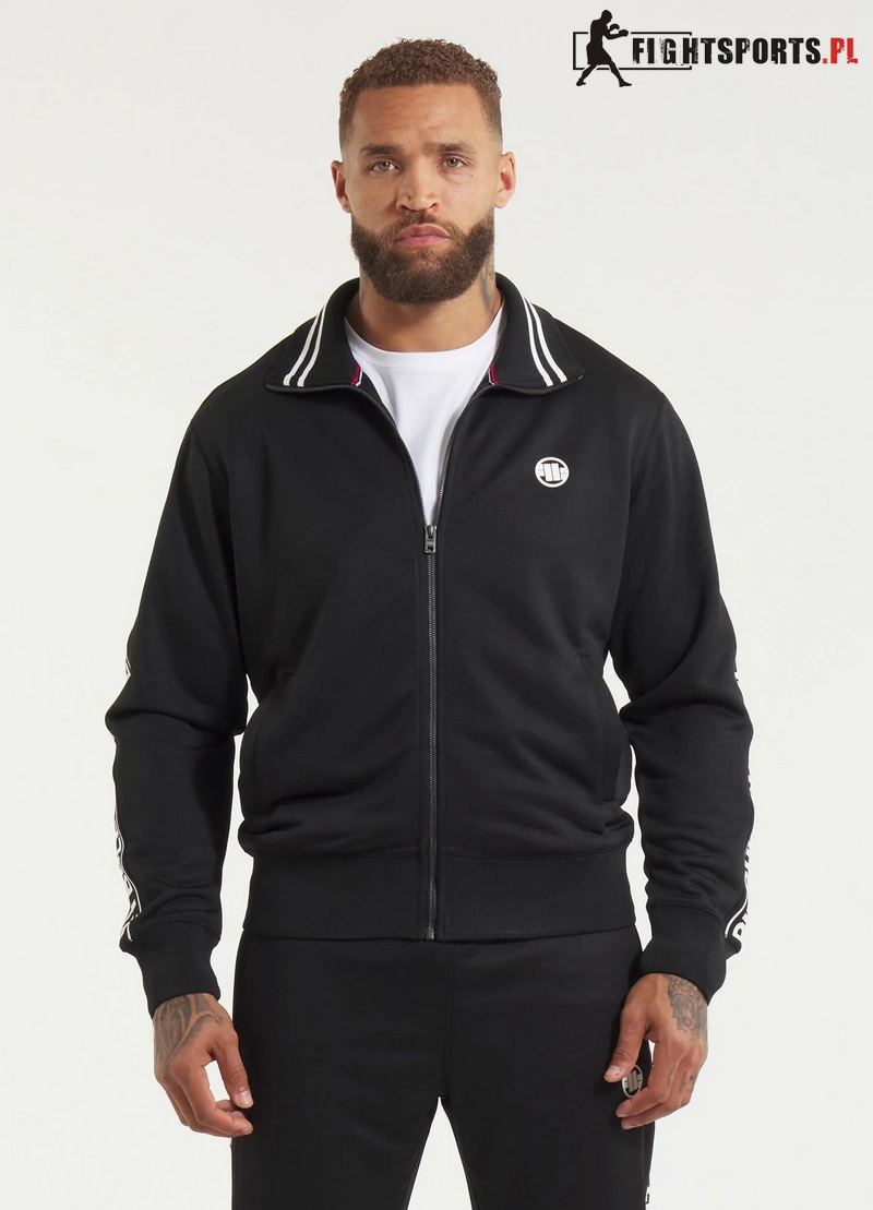 PIT BULL BLUZA ROZPINANA OLDSHOOL TAPE LOGO BLACK
