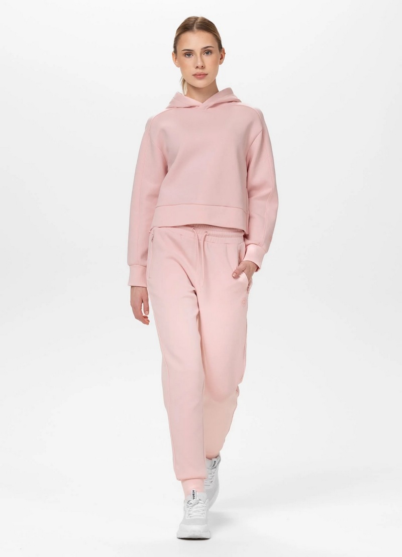 PIT BULL BLUZA Z KAPTUREM DISCOVERY STREWBERRY CREAM