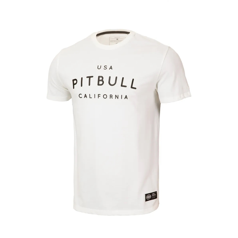 PIT BULL KOSZULKA USA CAL OFF WHITE BIAŁA