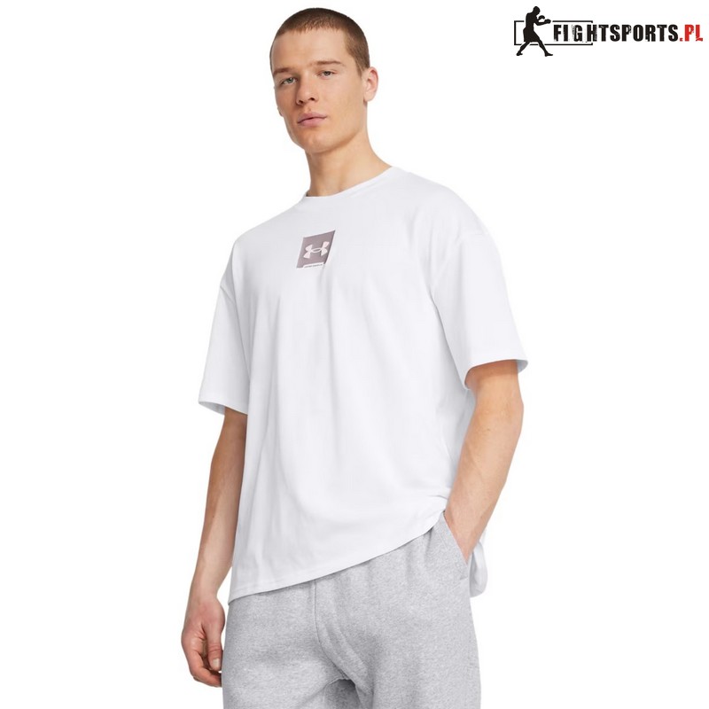 UNDER ARMOUR KOSZULKA HEAVYWEIGHT BRANDED OS