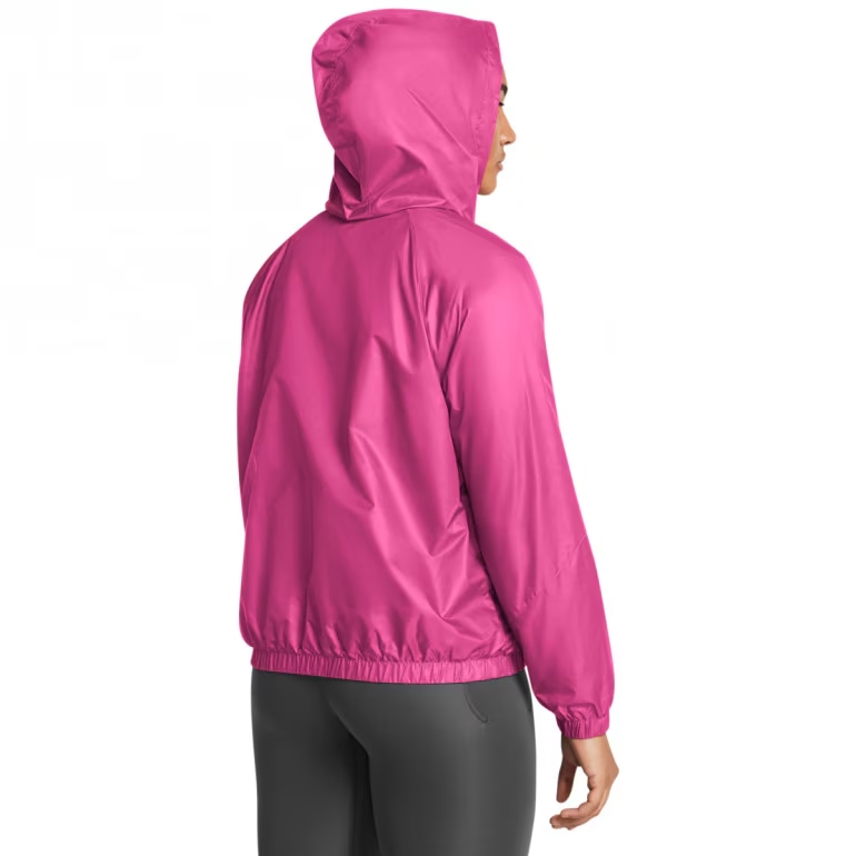 UNDER ARMOUR KURTKA DAMSKA BIEGOWA TRENINGOWA WIATRÓWKA WINDBREAKER PINK
