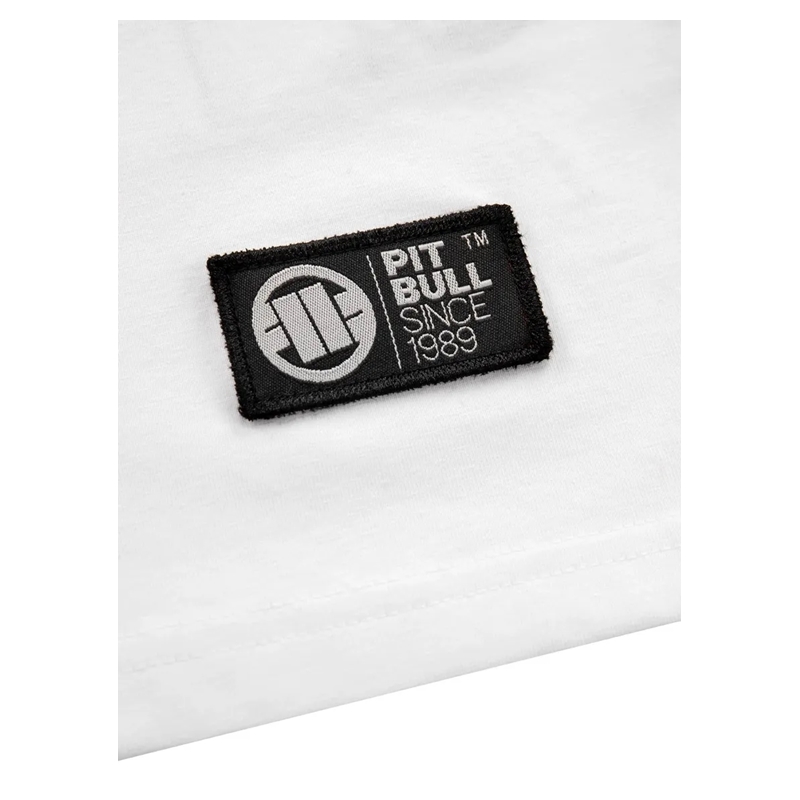 PIT BULL KOSZULKA NO LOGO SLIM FIT WHITE