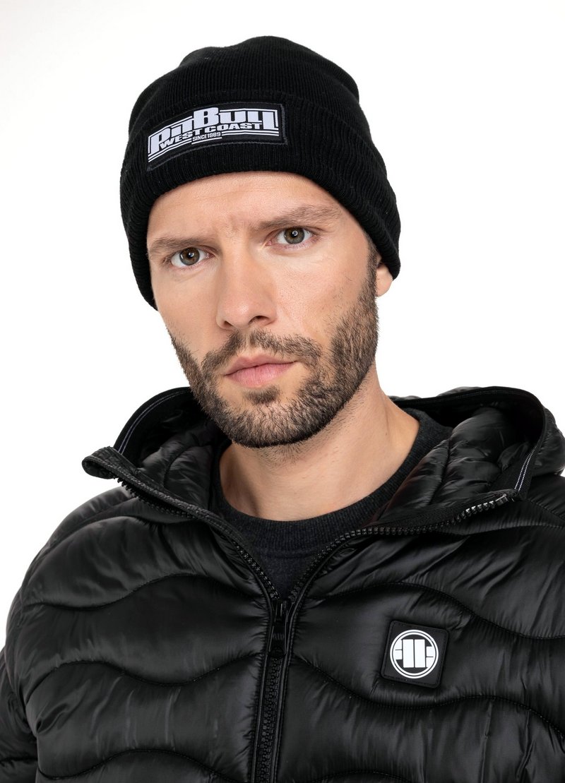 PIT BULL CZAPKA ZIMOWA BEANIE ONE TONE BOXING BLACK