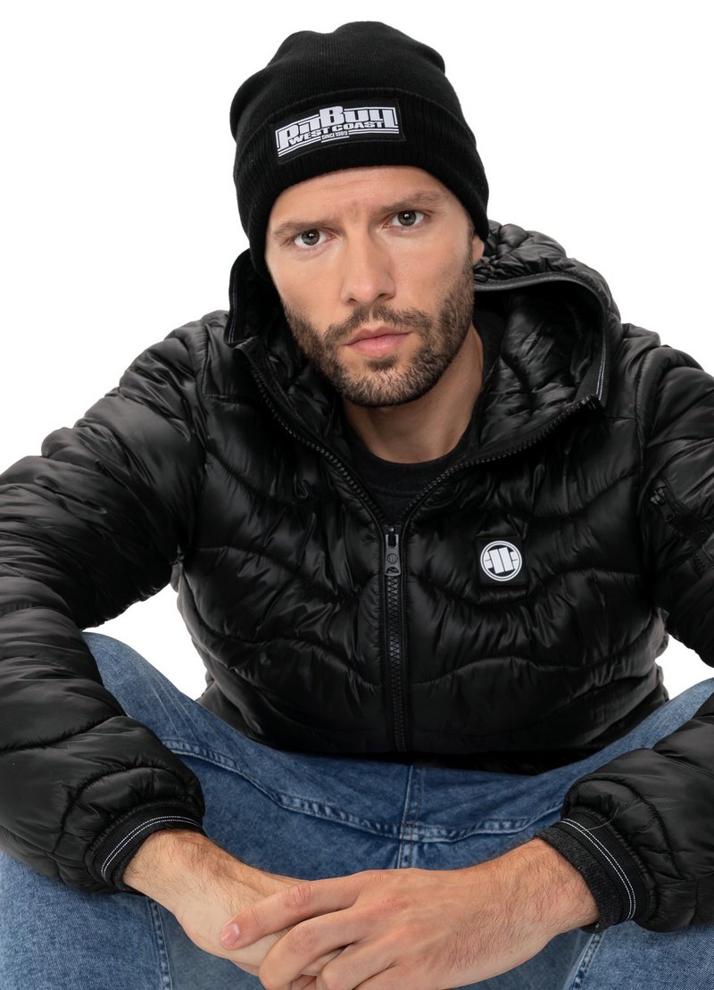 PIT BULL CZAPKA ZIMOWA BEANIE ONE TONE BOXING BLACK