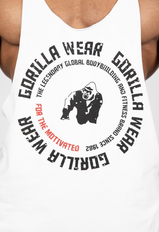 GORILLA WEAR TANK TOP MELROSE STRINGER BEIGE