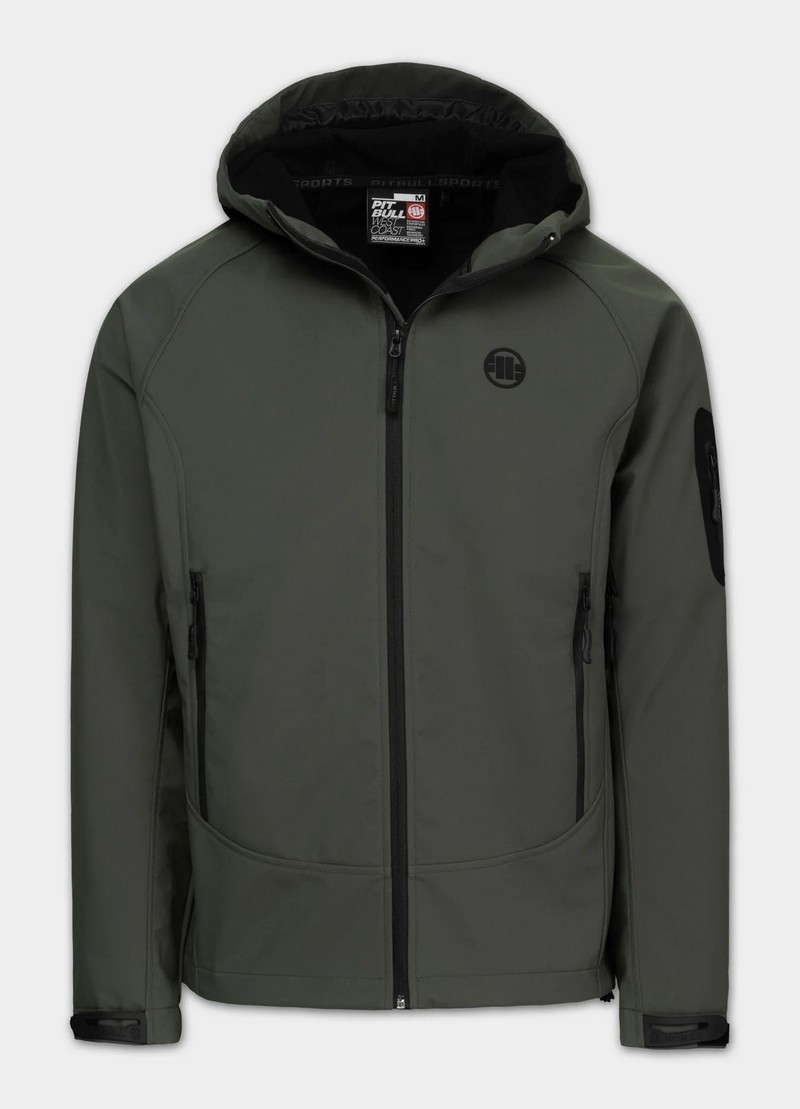PIT BULL KURTKA SOFTSHELL ROCKFISH 2 OLIVE