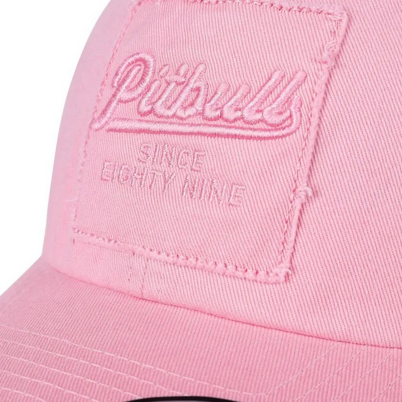 PIT BULL CZAPKA Z DASZKIEM ADJUSTABLE SEABRIDGE CLASSIC LOW PROFILE PINK