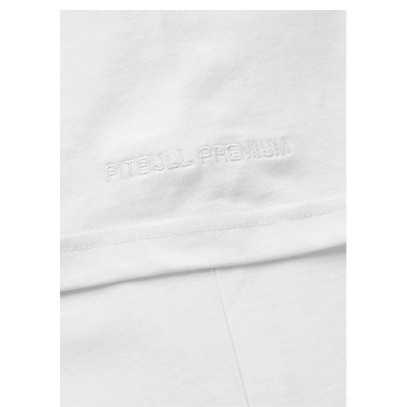 PIT BULL KOSZULKA NO LOGO SLIM FIT WHITE