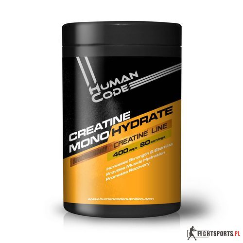 HUMAN CODE CREATINE MONOHYDRATE 400kaps