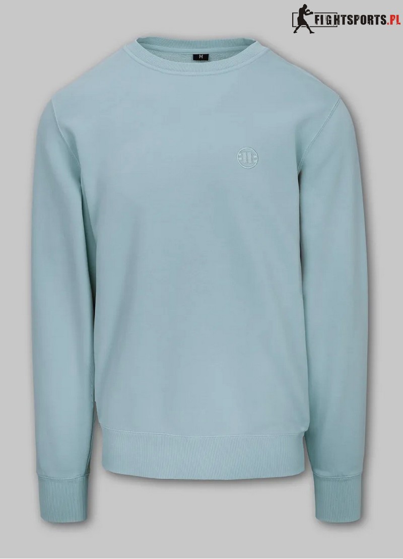 PIT BULL BLUZA CREWNECK LANCASTER WASHED BLUE