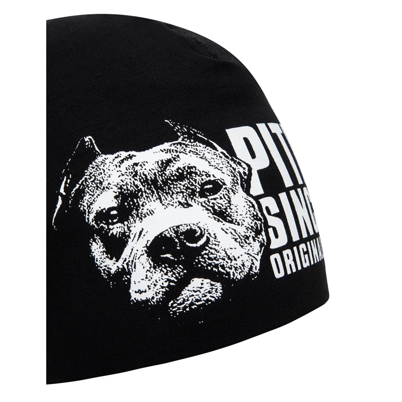 PIT BULL CZAPKA CIENKA BLOOD DOG BLACK