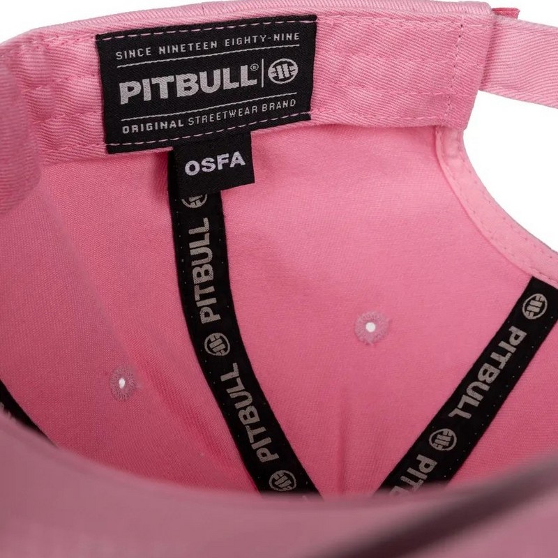 PIT BULL CZAPKA Z DASZKIEM ADJUSTABLE SEABRIDGE CLASSIC LOW PROFILE PINK