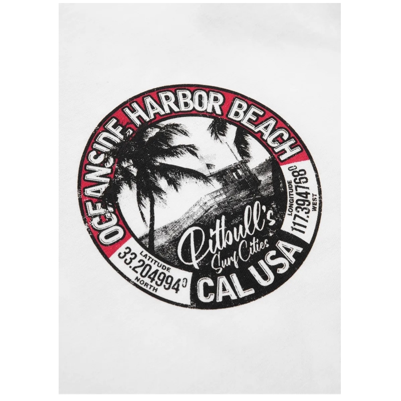 PIT BULL KOSZULKA OCEANSIDE WHITE