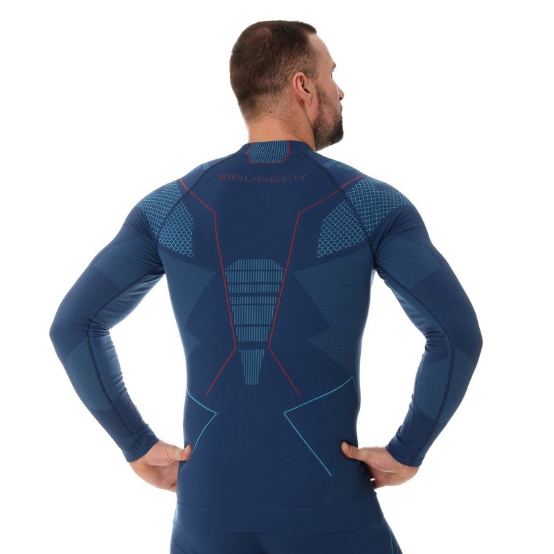 BRUBECK BLUZA THERMO LS13040 jeans