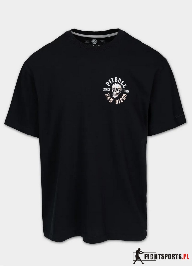 PIT BULL KOSZULKA SKULL LOGO BLACK