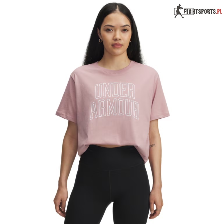 UNDER ARMOUR KOSZULKA DAMSKA OVERSIZE CAMPUS 673