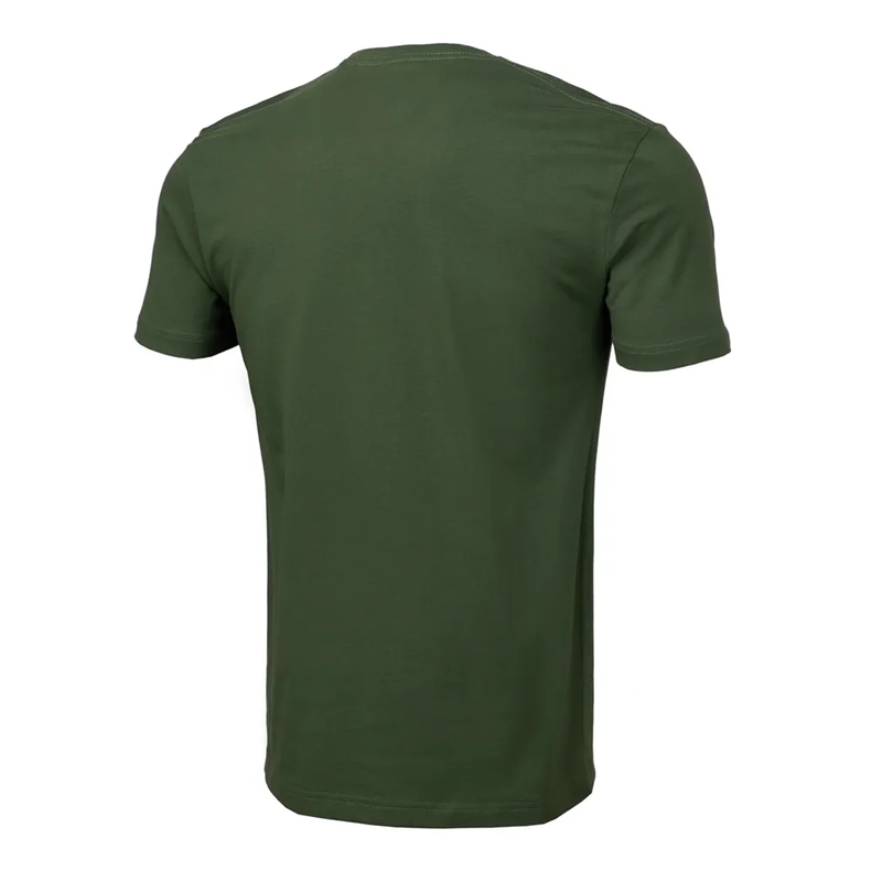 PIT BULL KOSZULKA NO LOGO SLIM FIT OLIVE