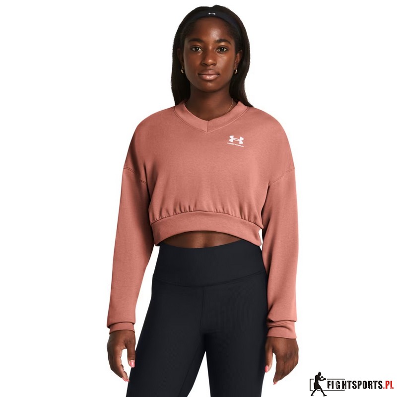 UNDER ARMOUR BLUZA RIVAL TERRY CROP 696