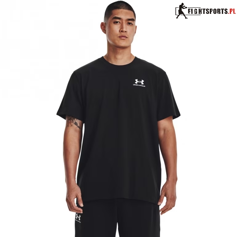 UNDER ARMOUR KOSZULKA HEAVYWEIGHT LOGO EMB 001