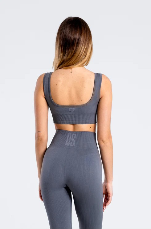 MAKE US STRONG LEGGINSY SUNSET BOULEVARD SZARE